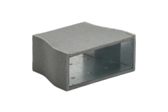 Riduzione del termodotto da 300x80 mm a 220x80 mm