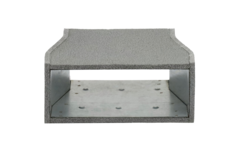 Riduzione del termodotto da 300x80 mm a 220x80 mm