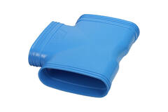 Wavin Ventiza Raccordo a T 90 gradi PVC ovale 195x80 mm M/M/M