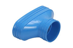 Wavin Ventiza Transizione PVC ovale 195x80 mm a 80 mm M/M