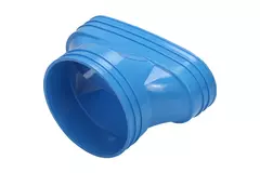 Wavin Ventiza Riduzione PVC ovale 195x80 mm a 125 mm M/M