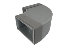 Termodotto a curva di 90 gradi 300x80 mm orizzontale