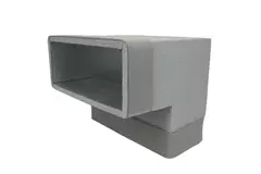 Termodotto curva 90 gradi 170x80 verticale per canalizzazione
