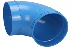 Wavin Ventiza curva 90 gradi PVC rotonda 160 mm M/S