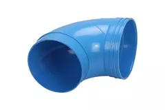 Wavin Ventiza curva 90 gradi PVC rotonda 160 mm M/S
