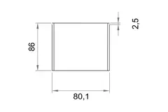 Wavin Ventiza giunto in PVC rotondo 125 mm M/M