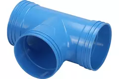 Wavin Ventiza Raccordo T 90 gradi PVC rotondo per diametro 125 mm M/M/M