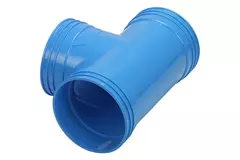 Wavin Ventiza Raccordo T 90 gradi PVC rotondo per diametro 125 mm M/M/M