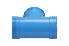 Wavin Ventiza Raccordo T 90 gradi PVC rotondo per diametro 125 mm M/M/M