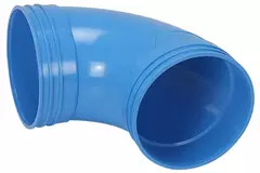 Wavin Ventiza curva 90 gradi PVC rotonda 125 mm M/M