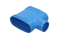 Wavin Ventiza Ramo T in PVC ovale 195x80 mm M/M/M