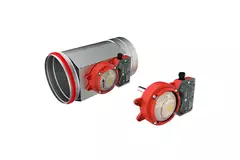 Sensore di fumo 24V per serranda tagliafuoco circolare 355 mm - E-FDC A SSA D355 24