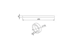 Europlast filtro G4 per SPK2 - F490x43 G4 (2 pezzi)