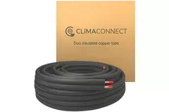 Tubo di raffreddamento isolato ClimaConnect Duo 1/4-1/2 rotolo da 20 metri