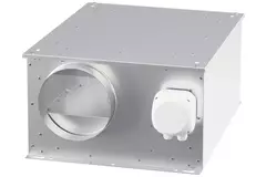 Ventilatore tubolare isolato 100 mm - ISORX 100 EC K 01