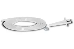 Parti climatiche - Nipplo e vite di collegamento del tubo flessibile 2m - Climaset 01
