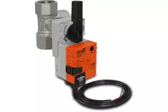 Valvola a sfera a tre vie DN15 con attuatore 230 V - STK 01