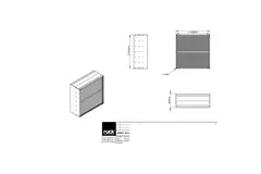 Scatola filtro per ventilatore box Ruck MPC 700/800 - FB 1200