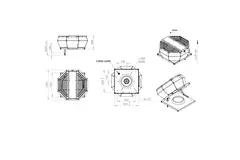 Ventilatore da tetto con regolazione verticale a pressione costante - DVA 280 EC O CRK 01