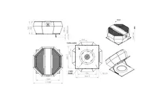 Controllo pressione costante verticale del ventilatore da tetto - DVA 630 EC O CRK 01