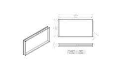 Connettore flessibile 1200 x 600 - VS 12060