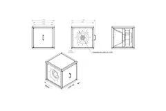 Motore ventilatore box flusso d'aria esterno - MPC T 450 D4 K01