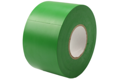 Nastro in PVC verde larghezza 50 mm - rotolo 33 m