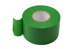 Nastro in PVC verde larghezza 50 mm - rotolo 33 m