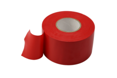 Nastro in PVC rosso largo 50 mm - rotolo 33 m