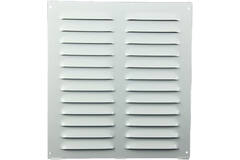 Griglia a fessura rettangolare in metallo 260x280 bianca - MR2628