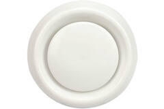 Valvola di ventilazione 125 mm di mandata e scarico con molle a frizione - DAV-C125