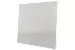 Pannello perforato per controsoffitti 600 x 600 mm da inserire in controsoffitti modulari - RAL9010