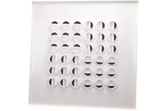 Diffusore a soffitto multinozzle 596x596 mm - MN24 RAL9016