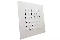 Diffusore a soffitto multinozzle 596x596 mm - MN24 RAL9016