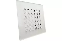 Diffusore a soffitto multinozzle 596x596 mm - MN24 RAL9016