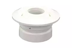 Diffusore a getto 250mm Montaggio a parete e soffitto RAL 9010