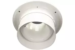 Diffusore a getto 250mm Montaggio a parete e soffitto RAL 9010