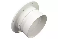 Diffusore a getto 250mm Montaggio a parete e soffitto RAL 9010