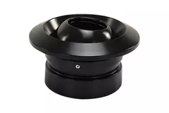Diffusore a getto 125mm Montaggio a parete e soffitto  RAL 9005