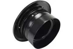 Diffusore a getto 125mm Montaggio a parete e soffitto  RAL 9005