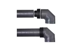 Ubbink Aerfoam Curva a 15 gradi 160 mm