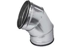 Curva spiro tonda 60° Ø 250 mm per tubo spiro