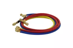 Set di tubi flessibili 1,5M R410A con valvola di misurazione e guarnizione schrader 5/16