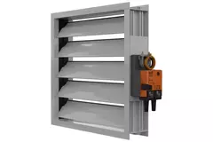 Serranda Maxivent con attuatore per MR4528 orizzontale sinistra - DAL