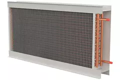 Batteria ad acqua calda Maxivent da 4,68 kW per M4004 orizzontale - H HC1