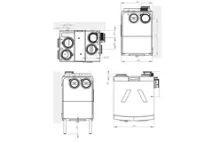 Orcon HRC-300 MaxComfort DN150 - 300 m³/h