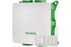 DucoBox Silent 2.0 400 m³/h + 2x sensore CO2 - spina di sicurezza