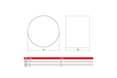 Connettore rotondo flessibile Maxivent per M4012 orizzontale - FC