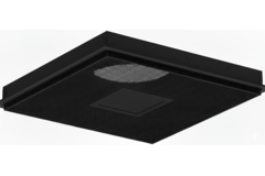 Diffusore a soffitto forato per mandata e scarico 595x595 mm - 200 mm - RAL 9005