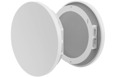 Griglia di sfiato con insonorizzazione – 100/125/160 mm – RAL 9003